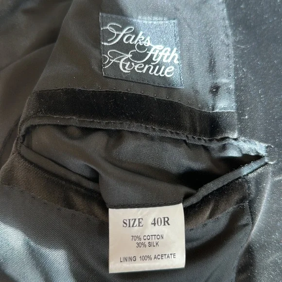Zegna velvet blazer